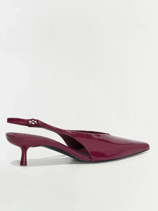 SIMKHAI The Sylvie Slingback Kitten Heel - Picture 3 of 6